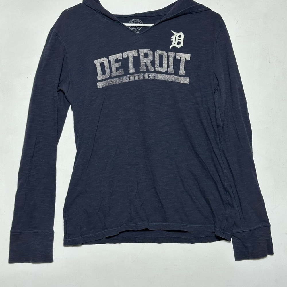 47 Brand Navy Detroit Sweatshirt